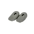 PROTECTION MANIVELLE ZEFAL CRANK ARMOR GRISE (PAIRE) - NOUVEAU MODELE - 57x39x17mm