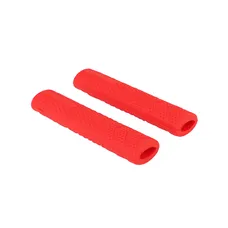PROTECTION LEVIER DE FREIN VTT TOOPRE 3 DOIGTS SILICONE ANTI-DERAPANT ROUGE (PAIRE)