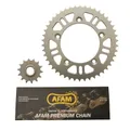 KIT CHAINE ADAPTABLE KTM 65 SX 2011>2020 420 14x46 (DEMULTIPLICATION ORIGINE) -AFAM