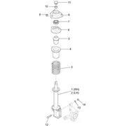 Suspension avant - Amortisseur/s