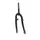 MTB FORK 20 " RIGIDE CINTREE STEEL BLACK WITH TASSEAUX PIVOT (200/140 mm) THREADED 1"-22,2 INNER