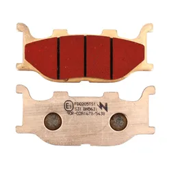 BRAKE PAD SET NEWFREN FOR YAMAHA 660 MT-03 2006>2014 FRONT, 500 TMAX 2004>2007 FRONT, 600 FZ6 R 2009>2014 FRONT, 400 MAJESTY 2005>2011 FRONT (L 94.5 mm - H 41.5 mm - P 10 mm) (FD0205TS) (TOURING SINTERED METAL)