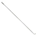 SPOKE LEADER FOX STAINLESS STEEL SILVER HEAD ANGLED LG 233 DIAMETER 2.3 mm (SOLD INDIVIDUALLY WITHOUT NUT) - VOIR 185897 FOR NUT