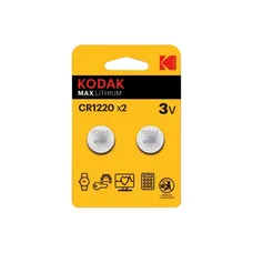 PILE BOUTON CR1220 KODAK LITHIUM 3V (VENDU PAR 2)