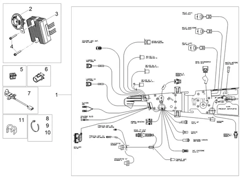 Circuit electrique AV