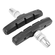 PORTE PATIN FREIN VTT V-BRAKE A VIS SYMETRIQUE LEGION SILENCIEUX / MULTI-AJUSTEMENT 70mm NOIR (1 PAIRE)