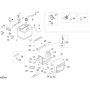 Relais - Batterie - Avertisseur sonore