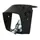 CAPOT PHARE/PROJECTEUR CYCLO ADAPTABLE PEUGEOT 103 MVL, VOGUE NOIR (AVEC PATTE ET RESSORT) -SELECTION P2R