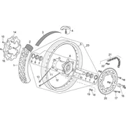 Roue arrière I