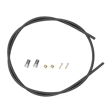 BRAKE HOSE SHIMANO FOR DISC BRAKE MTB 1000 mm WITH END CAP BH59 BLACK - CABLE HOUSING HYDRAULIC M975, M775, M601, M585, M535, M525
