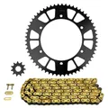 ADAPTABLE CHAIN KIT FANTIC 50 XM 2021> 420 11X58 (DIAMETER REAR SPROCKET 136/156/8.5) (OEM GEARING) -AFAM