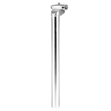 TIGE DE SELLE VTT NEWTON MONO ALU ARGENT DIAM 25,4 L350mm
