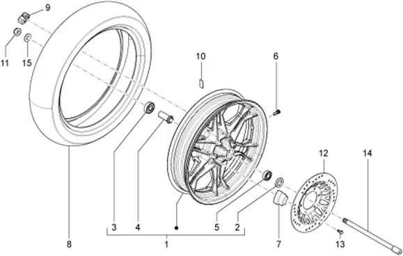 Roue arrière II