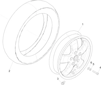 Roue avant
