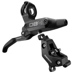 FREIN A DISQUE VTT HYDRAULIQUE 2 DOIGTS ARRIERE SRAM DB4 NOIR DURITE 2000MM (SANS DISQUE) (KIT) -UTILISE HUILE MINERALE