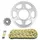 KIT CHAINE ADAPTABLE YAMAHA 125 MT 2015>2016, MT-125 ABS 2015>2019, YZF-R125 2008>2016, YZF-R125 ABS 2015>2018 428 14x48 (DIAM COURONNE 76/100/8.5) (DEMULTIPLICATION ORIGINE) -AFAM