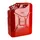 JERRYCAN/BIDON ESSENCE/CARBURANT PRESSOL METAL ROUGE 20L (HOMOLOGUE TUV/EN)