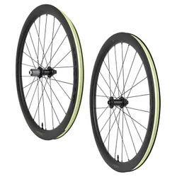 ROUES ROAD 700 MICHE ASFALTO CARBON PROFIL 22 mm FOR SHIMANO HG 12/11-SPEED TUBELESS READY WEIGHT 1680 g -WEIGHT MAX 120 kg- (PAIR)