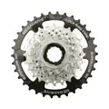 FREEWHEEL 7-SPEED SUNRACE 13-34 MEGADRIVE MEGARANGE SILVER INDEXEE (BOXED)