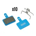 PLAQUETTE DE FREIN VTT SHIMANO DEORE M525/M515/M475/C501/C601/T615/T675, ACERA M3050, ALIVIO M395/M446/4050, ALTUS M315/M365/M375, MT200/400/410/500/UR-300 (ELVEDES SOFT ORGANIC) (BOX 10 PAIRES)