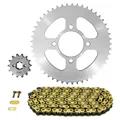 ADAPTABLE CHAIN KIT SUZUKI 125 RV VANVAN 2007>2018 428 14X49 (DIAMETER REAR SPROCKET 64/84/10.5) (OEM GEARING) -AFAM