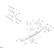 Suspension arrière - Amortisseur/s