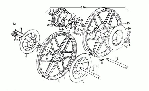 Roues alliage