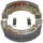 BRAKE SHOE SET SCOOTER NEWFREN FOR PEUGEOT 50 LUDIX FRONT AND REAR, TKR REAR, TREKKER REAR, VIVACITY REAR, TWEET, KISBEE REAR, 125 TWEET REAR/KYMCO 50 DINK, HEROISM, TOP BOY/SYM 50 OPEN-FACE/SCOOTER 50 CHINESE DIAMETER 110X25 MM (GF.1043)
