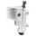 ADAPTABLE 50CC GEARED MOTORCYCLE BRAKE MASTER CYLINDER GILERA 50 SMT, RCR 2011>/DERBI 50 SENDA DRD PRO 2005>2011, SM X-TREME 2018>2020/APRILIA 50 SX, RX 2011> REAR SILVER (OEM: 866955) -P2R SELECTION