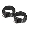 SUPPORT FIXATION PORTE BIDON/MINI POMPE NOIR SUR VELCRO POUR VELO MUSCULAIRE ET VAE