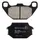 PLAQUETTE DE FREIN BREMBO POUR KYMCO 50 AGILITY R16 2006>2015 4T AV, 125 PEOPLE 2001>2009 AV / SYM 125 JOYRIDE 2001>2006 AR, 125 HD 2004>2010 AV (SCOOTER CARBONE CERAMIQUE) -07022CC