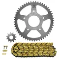 KIT CHAINE ADAPTABLE PEUGEOT 50 XPS STREET 2005>2009 420 11x52 (DIAM COURONNE 62/108/8.5) (DEMULTIPLICATION ORIGINE) -AFAM