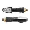 CLIGNOTANT UNIVERSEL REPLAY VIPER 9 LEDS TRANSPARENT/NOIR (PAIRE) **
