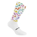 SOCKS/ANKLE SOCKS SUMMER GIST VELA MOTIF GEOMETRIC 38/42 ANTIBACTERIEN - HEIGHT 20 cm (PAIR) -5857