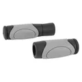GRIP CITY/MTB NEWTON BI-MATIERE BLACK/GREY L125 - 90 mm (PAIR)