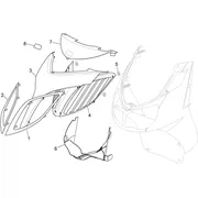 Carrosserie av. - Frontal