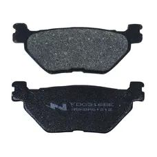 PLAQUETTE DE FREIN NEWFREN POUR YAMAHA 500 TMAX 2001>2003 AR (L 100mm - H 39mm - P 12mm) (FD0316BE) (ELITE ORGANIQUE)