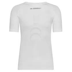 BASE LAYER/CYCLING JERSEY GIST SLEEVES SHORT WHITE L-XL -0025