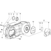 Couvercle variateur