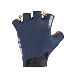 CYCLING GLOVES SHORT GIST AIR SUMMER BLUE M (PAIR CARDED) WITH VELCRO -5519