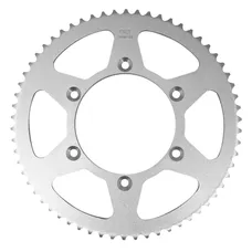 ADAPTABLE 50CC GEARED MOTORCYCLE REAR SPROCKET CPI 50 SUPERCROSS 2006>2009, 50 SUPERMOTO 2006>2009, 50 SM 2011>2012, 50 SX 2006>2012, 50 SM BLACK TIGER 2006>2009 420 62 DTS (DIAMETER 110/130/8.5) -AFAM