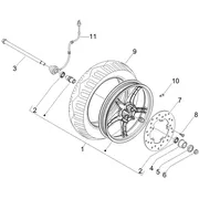Roue avant