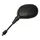 ADAPTABLE REAR-VIEW MIRROR PEUGEOT 125-300-400-500 GEOPOLIS LEFT BLACK (OE 770021) (CE APPROVED) -P2R SELECTION