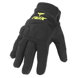 GANTS ALL SEASON ADX STREET NOIR/JAUNE FLUO AVEC COQUE T11 (XL) (HOMOLOGUE EN 13594:2015)