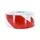 RUBAN ADHESIF DE SECURITE HPX BLANC/ROUGE 50 mm x 33 M (RUBALISE)