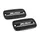 COVER OF BRAKE MASTER CYLINDER MAXI SCOOTER FOR HONDA 750 X-ADV ALUMINIUM CNC ANODISED BLACK WITH DESIGN (PAIR) -AVOC