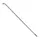 E-BIKE SPOKE STAINLESS STEEL SILVER 2.3 mm L 120 mm HEAD ANGLED (SOLD INDIVIDUALLY WITHOUT NUT) - VOIR 185897 FOR NUT