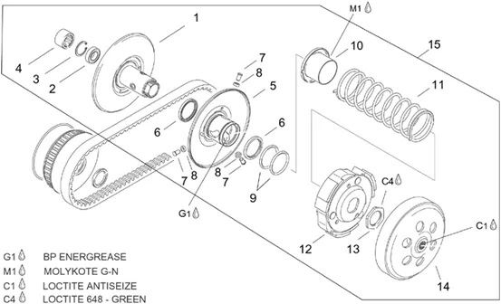 Transmission secondaire