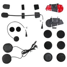 KIT MONTAGE ET AUDIO OHMI D9 ASMAX (BASE METAL, ECOUTEURS, MICRO SIMPLE, MICRO PERCHE, FIXATIONS VELCRO)