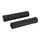 POIGNEE CITY/VTT BIKE RIBBON SILICONE SOFT NOIR 22mm L 130mm (PAIRE)